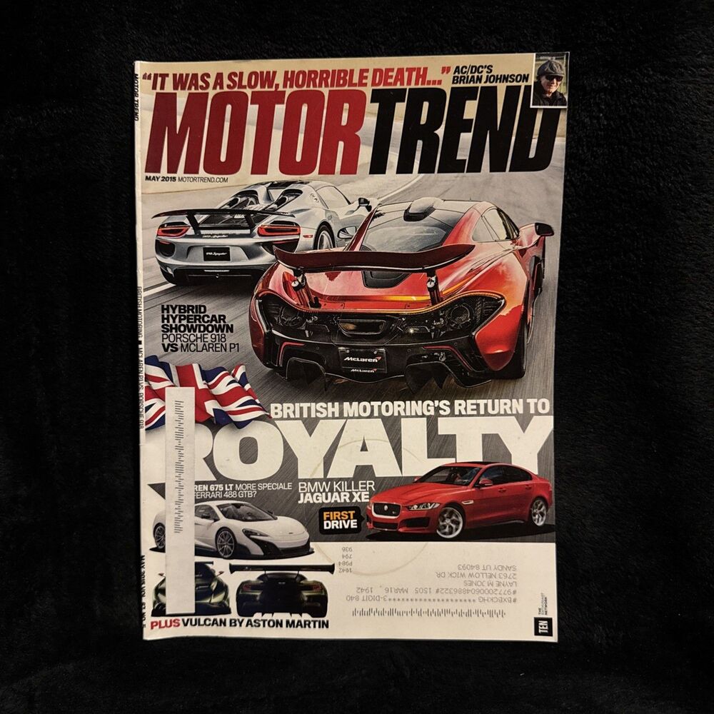 Motor Trend Magazine May 2015 Back To The Future Monolithic Meetup Diversity